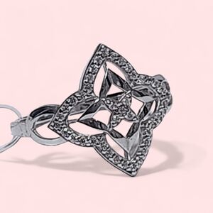 Sokolov Sterling Silver Flower Ring size 8